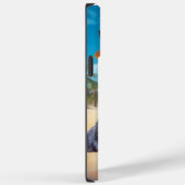 Australische Rinder am Strand, Hunde liebt Sommerg Case-Mate iPhone Hülle (Rückseite / Rechts)