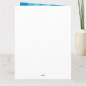 Australische Rinder am Strand, Hunde liebt Sommerg Karte (Rückseite)