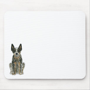 Australische Rinder Hund Blue Heeler ACD Art Mousepad