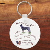 Australische Rinder-Hunde-Geschenke Schlüsselanhänger (Vorderseite)