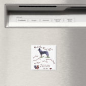 Australische Rinder Hunde Kunstgeschenke Magnet (In Situ (Geschirrspüler))