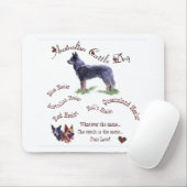 Australische Rinder Hunde Kunstgeschenke Mousepad (Mit Mouse)