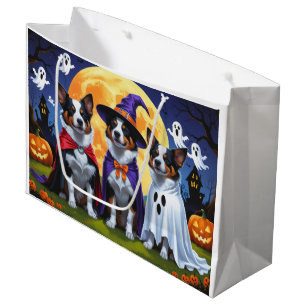 Australische Rinder Hunde Pumpkin Halloween Funny Große Geschenktüte