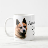 Australische Rinder-Hunde-Trivia-Tasse Kaffeetasse (Links)