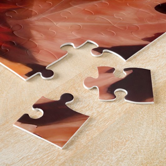 Australische Rinder im Herbst Leaves Fall Inspirie Puzzle (Seite)