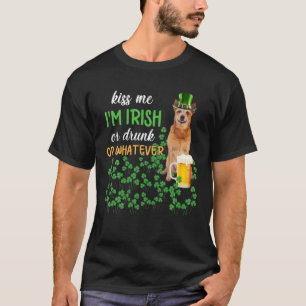 Australische Rinder Küss mir, ich bin irisch oder T-Shirt
