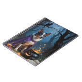 Australische Rinder-Whimsical Halloween-Malerei Notizblock (Linke Seite)