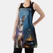 Australische Rinder-Whimsical Halloween-Malerei Schürze (InSitu)