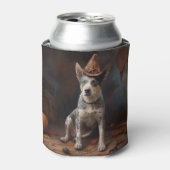 Australische Rinderpumpen Halloween Beängstigend Dosenkühler (Kanne Vorderseite)