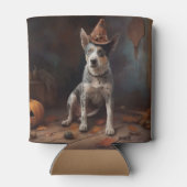 Australische Rinderpumpen Halloween Beängstigend Dosenkühler (Rückseite)