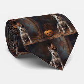 Australische Rinderpumpen Halloween Beängstigend Krawatte (Gerollt)