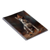 Australische Rinderpumpen Halloween Beängstigend Notizblock (Rechte Seite)