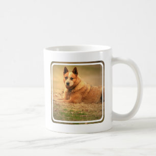 Australische rote Vieh-Hundekaffee-Tasse Kaffeetasse