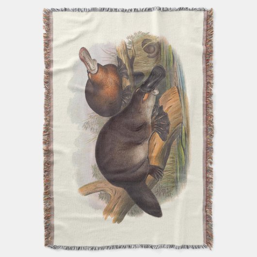 Australische Rugs von der Ente mit Platypus Decke (Vorderseite Vertikal)