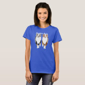 Australische Schäfer-Regel T-Shirt (Vorne ganz)