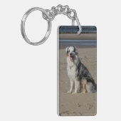 Australische Schäfer Schlüsselanhänger (Vorderseite links)