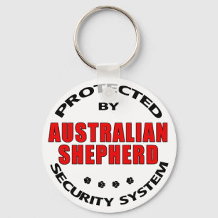 Australische Schäfer-Sicherheit Schlüsselanhänger