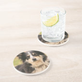 Australische Schäfer-Untersetzer Untersetzer (Seite)