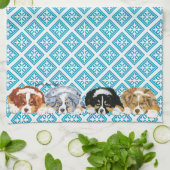 Australische Schäfer-Welpen Handtuch (Gefaltet)