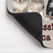 Australische Schäfer-Welpen Mousepad (Ecke)