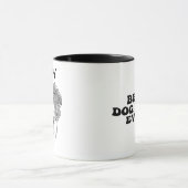 Australische Schäferhunde Hand Zeichne Personalisi Tasse (Zentrum)