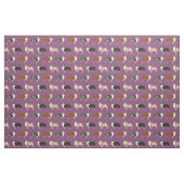 Australische Schäferhunde lila Stoff (Fat Quarter (45,7 x 55,9 cm))