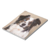 Australische Schäferhunde - Ölgemälde Notizblock (Rotiert)