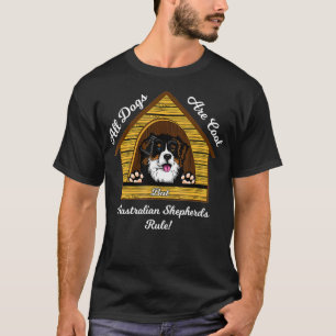 Australische Schäferhunde sind Coole australische T-Shirt
