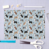 Australische Schäferknochen und -geflechtpapier Seidenpapier (Handwerk)