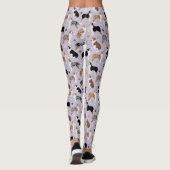 Australische Schäferknochen und -paws Leggings (Rückseite)