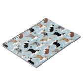 Australische Schäferknochen und -paws Notizblock (Linke Seite)