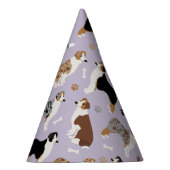 Australische Schäferknochen und -paws Partyhütchen (Rechts)