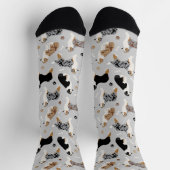 Australische Schäferknochen und -paws Socken (Oben)