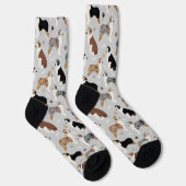 Australische Schäferknochen und -paws Socken (Rechts)