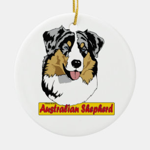 Australische Schäferverzierung Keramik Ornament