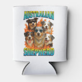 Australische Schepherdkopie Dosenkühler (Vorderseite)