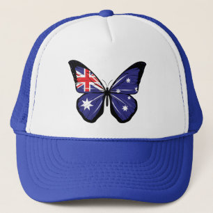 Australische Schmetterlingsflagge Truckerkappe
