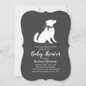Australische Shepherd Baby Shower Gender Neutral Einladung (Vorderseite)