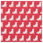 Australische Shepherd Dog Silhouette Pet Aussie Re Stoff (Muster)