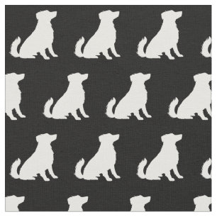 Australische Shepherd Dog Silhouette Pet Aussie Stoff