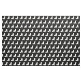 Australische Shepherd Dog Silhouette Pet Aussie Stoff (Fat Quarter (45,7 x 55,9 cm))