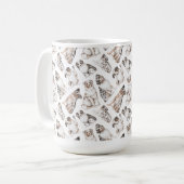 Australische Shepherd Keramik Tasse (Vorderseite Links)