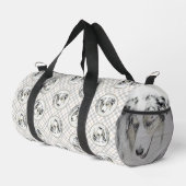 Australische Shepherd Painting Blue Merle Dog Art Duffle Bag (Rechte Ecke)