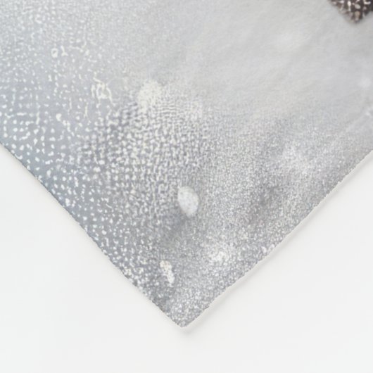 Australische Shepherd Riding Motorrad Weihnachten Fleecedecke (Ecke)