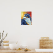 Australische Shepherd Wall Print Poster (Küche)