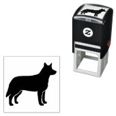 Australische Silhouette Hunde Permastempel (Beispiel)