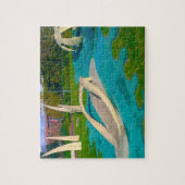 Australische Skulpturen Puzzle (Vertikal)