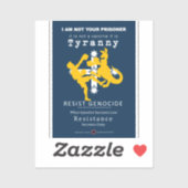 Australische Solidarität Aufkleber (Blatt)