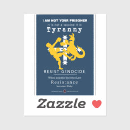 Australische Solidarität Aufkleber