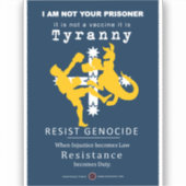 Australische Solidarität Aufkleber (Vorderseite)